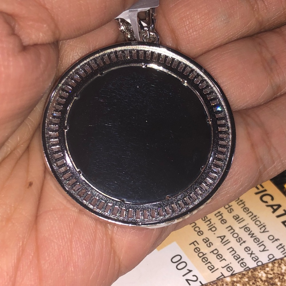 VVS clarity Swarovski Crystal memorial pendant, picture charm, memory charm, wow - Picture 4 of 7